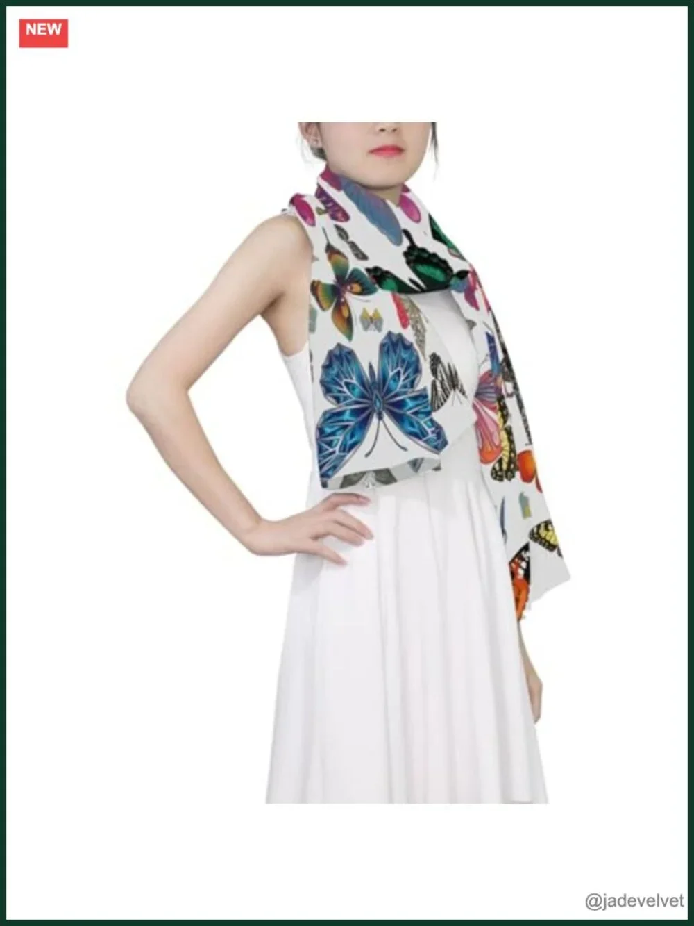 Large Polyester Voile Satin Silk Scarf Stole Wrap Shawl